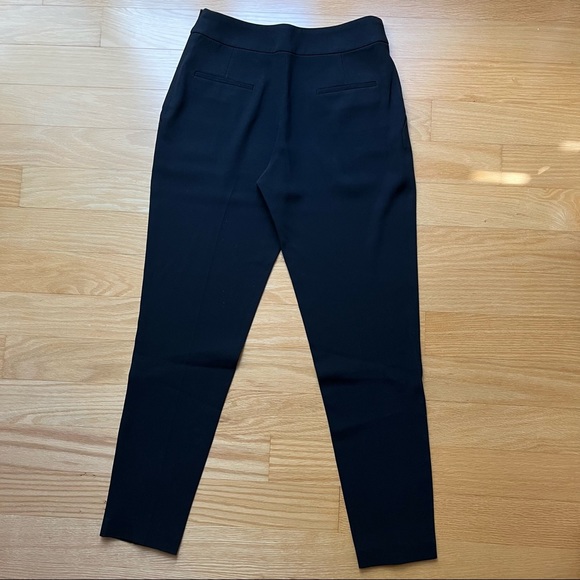 NWOT black crepe Judith & Charles pants - Picture 2 of 11